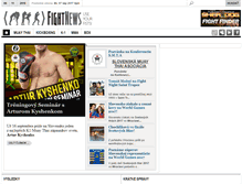 Tablet Screenshot of fightnews.sk